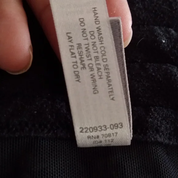 Victoria's Secret Women's Corset Bra Black Pink Size 36C 2008 - Picture 7 of 8